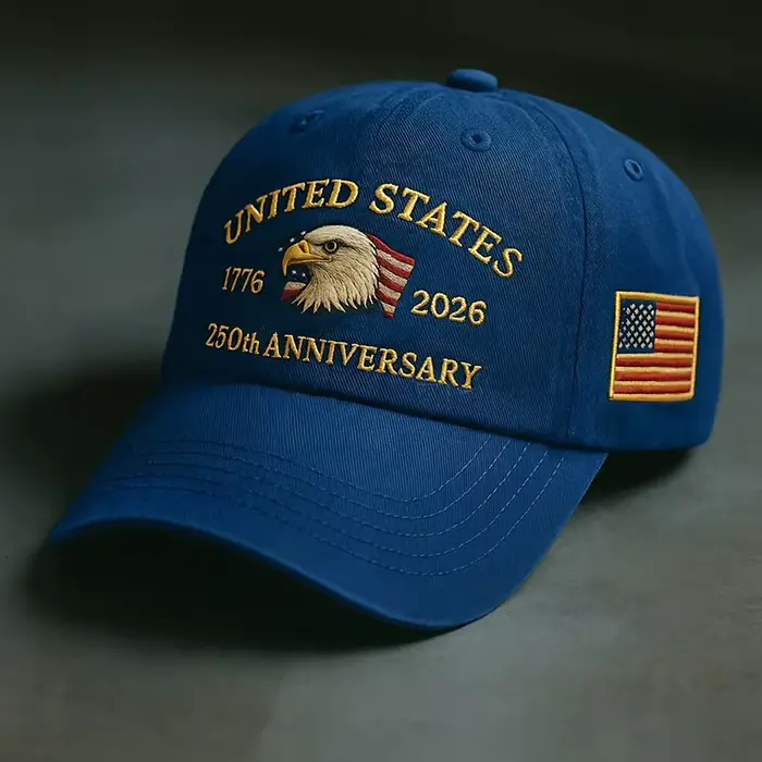 Casquette de baseball brodée d'aigle vintage – Chapeau de soleil d'extérieur élégant et polyvalent a