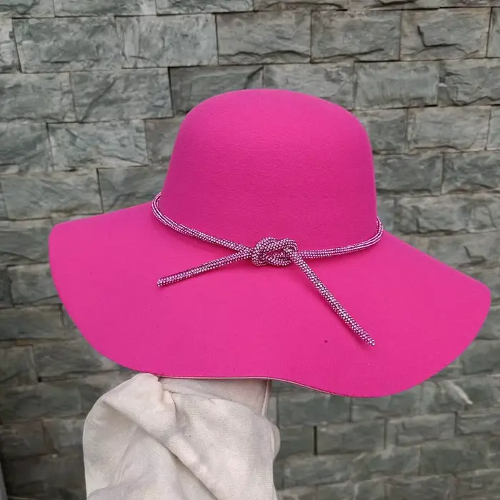 Fedora Rose rouge imprimé mode homme et femme Panama chapeau rétro dégradé Jazz chapeau sombrero hom
