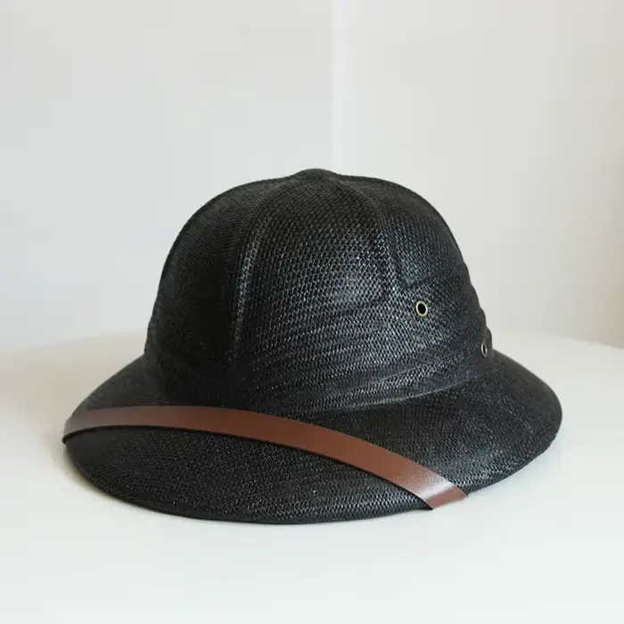 Chapeau de paille pour homme, casque de sécurité pour la tête, chapeau de pêcheur respirant pour fem