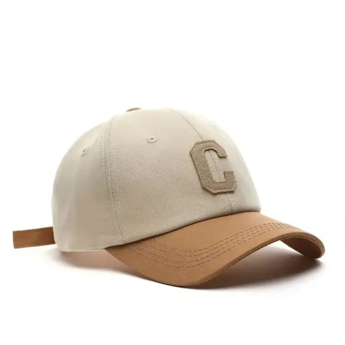 Casquette de Baseball pour femmes et hommes, chapeau à la mode avec lettre C, chapeau d'été, pare-so