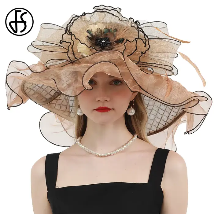 Chapeau d'été à large bord pour femme