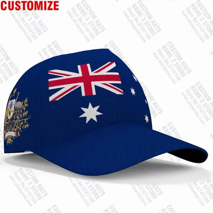 Casquette de Baseball australienne sur mesure