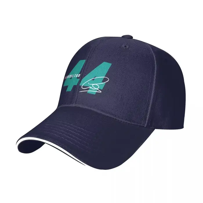 Blanc Lewis Hamilton bleu 44 moteur Camping casquettes de Baseball femmes unisexe mâle plage crème s