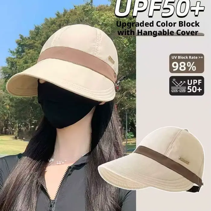 Casquette de pêcheur à séchage rapide pour femmes