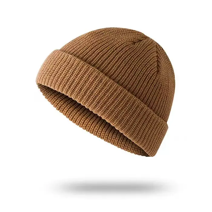 Chapeau tricoté d'hiver chaud Sport de plein air Protection contre le froid bonnet de course élastiq