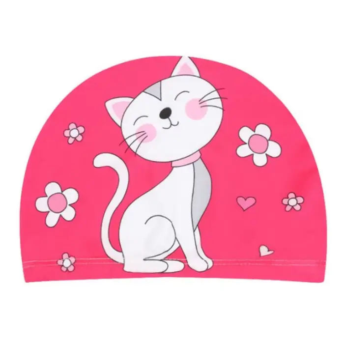 Bonnet de natation élastique pour enfants