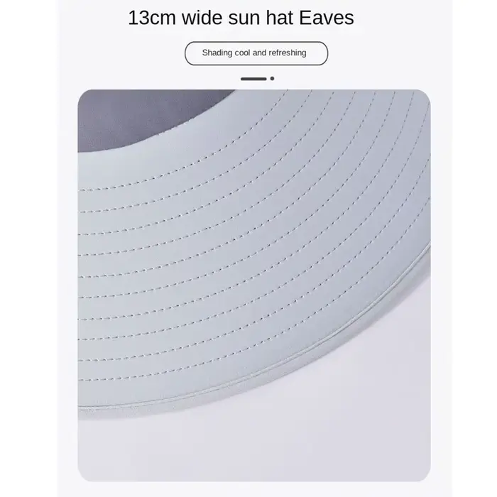 Chapeau pare-soleil anti-UV avec protection du cou et large bord