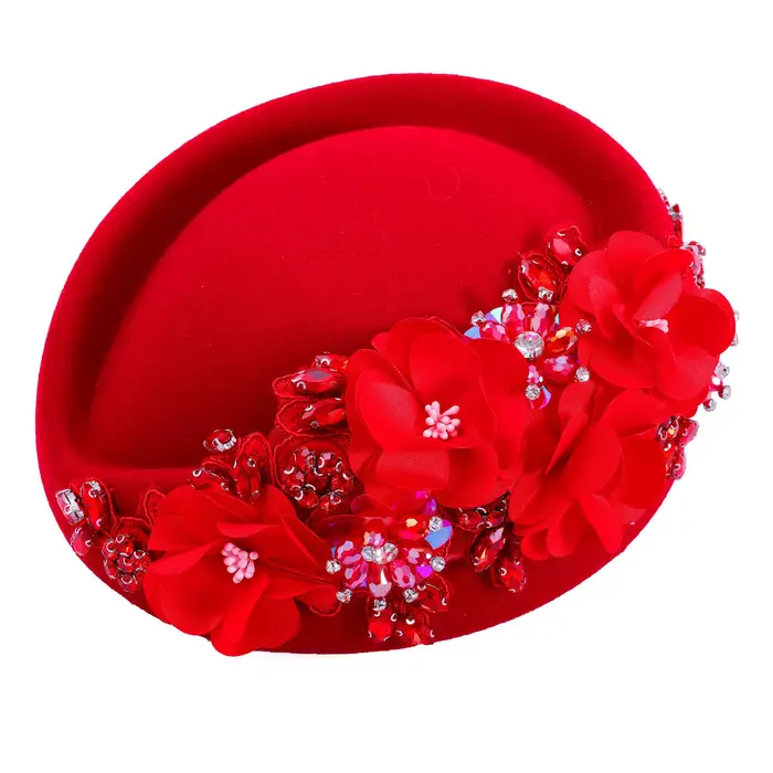 Chapeau bibi vintage style église pour femme – Élégant pour le thé