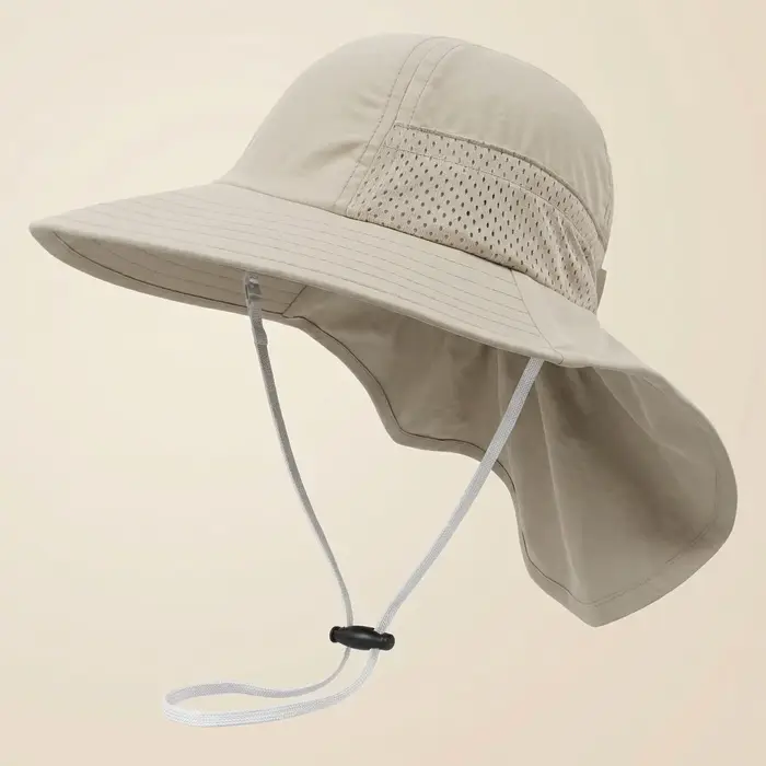 Chapeau de soleil pour enfants pour l'été, chapeau de soleil pour bébé, casquette de protection sola