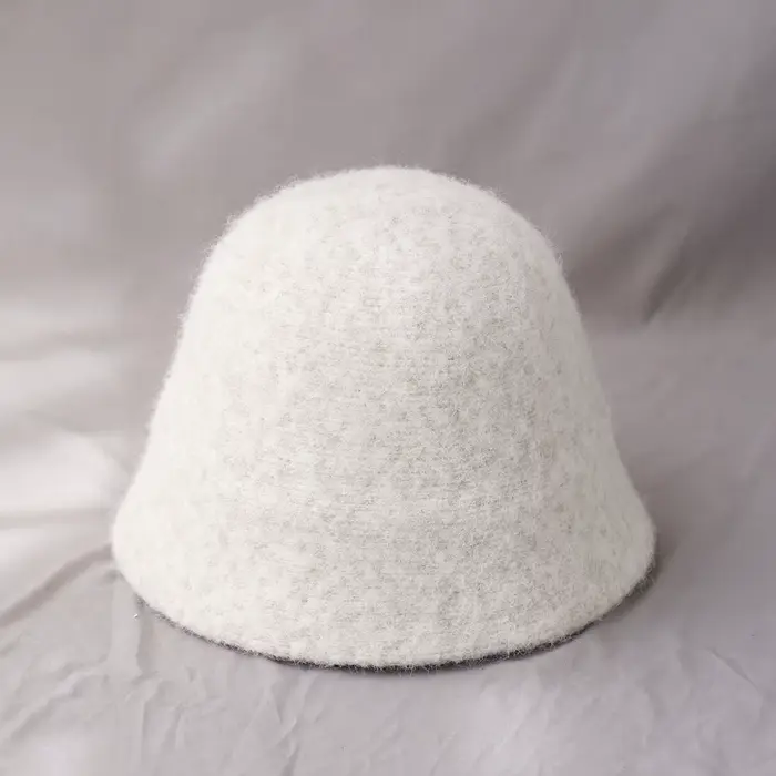 Chapeau seau en laine pour femmes, chapeaux de pêcheur Vintage, casquette polyvalente, chapeau en fe