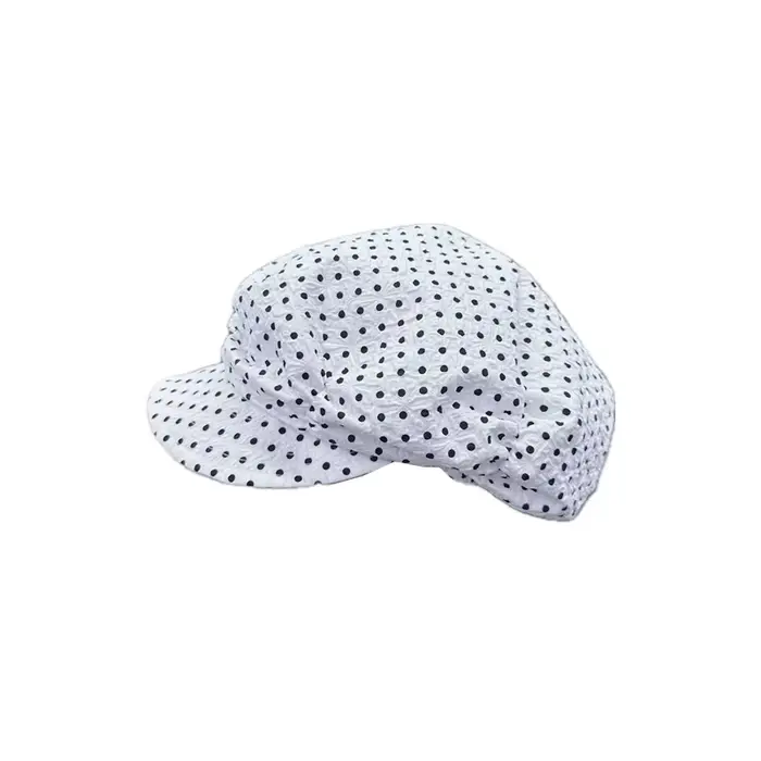 Bérets pour femmes mignon à pois nuageux rides Kawaii chapeaux coréen Simple à la mode