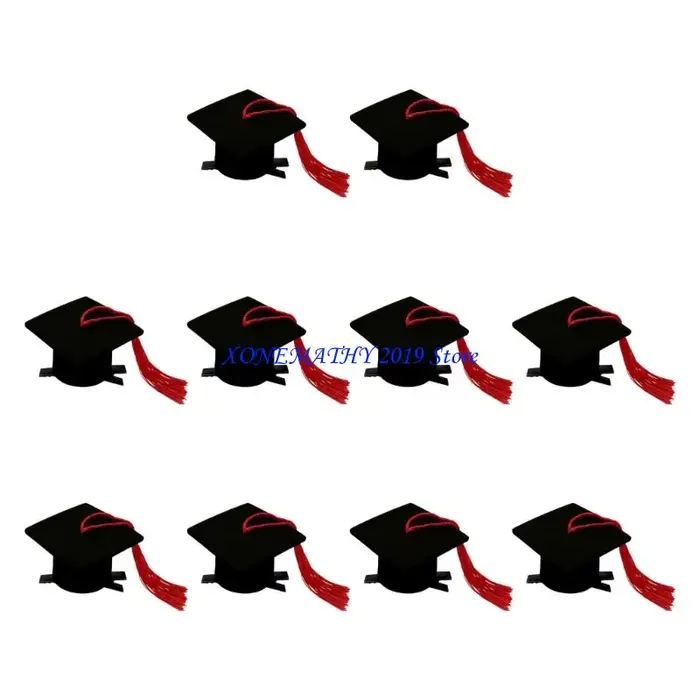 couvre-chef remise diplôme en feutres élégants bâtons à cheveux style fashion adapté aux étudiants et enfants occasions spéciales et soirées thématiques