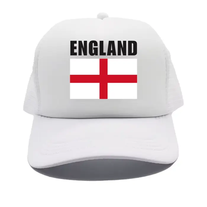 Casquette de baseball drapeau anglais pour hommes, casquette de camionneur pour fans de l'Angleterre
