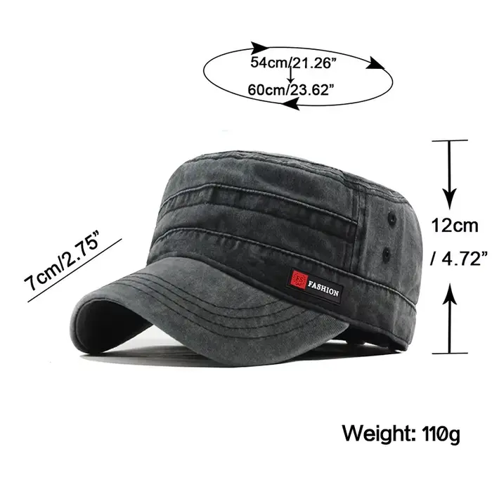 Chapeau délavé pour homme