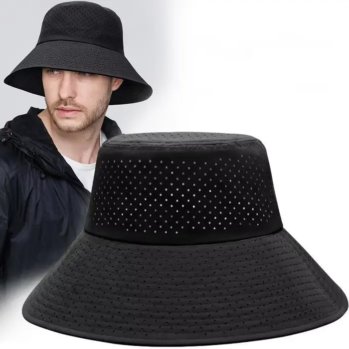 Chapeau de soleil surdimensionné à grande tête pour hommes et femmes
