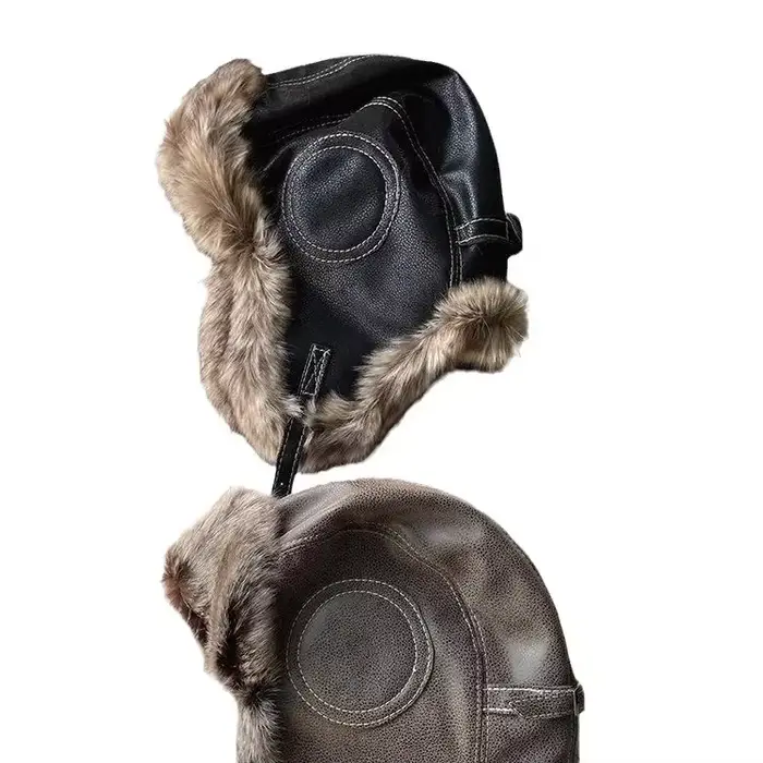 Chapeaux de bombardier russes en daim pour homme et femme, hiver et été, protection solaire et anti-froid, pour les vacances, les voyages, les activités de plein air et les sorties shopping