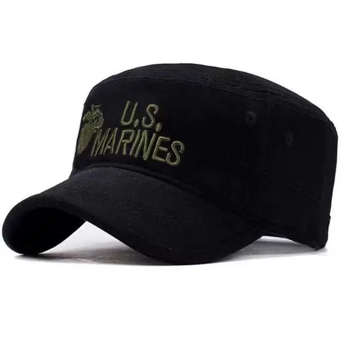 Casquette US MARINES Lettres Brodées Chapeau Militaire Unisexe Pour Hommes et Femmes Occasions Spéciales Plage Printemps Automne