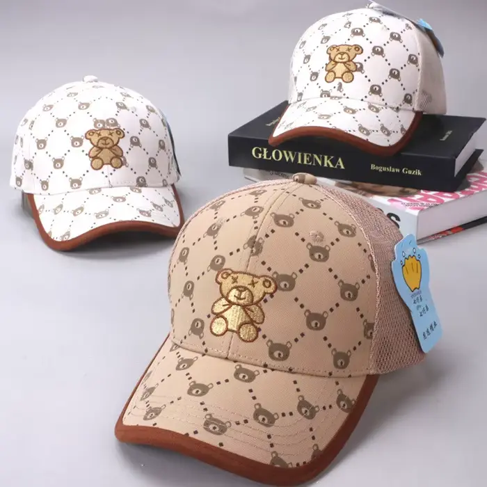 Casquette de dessin animé mignonne pour enfants, casquette de baseball, streetwear, ajustement confortable, 3 à 10 ans, occasionnels, été, printemps, kaki, gris foncé, bleu, vert