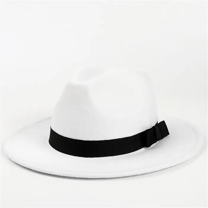 Michael Jackson Cosplay chapeau coton démo casquettes Gentleman formel chapeau Fedora femmes hiver c