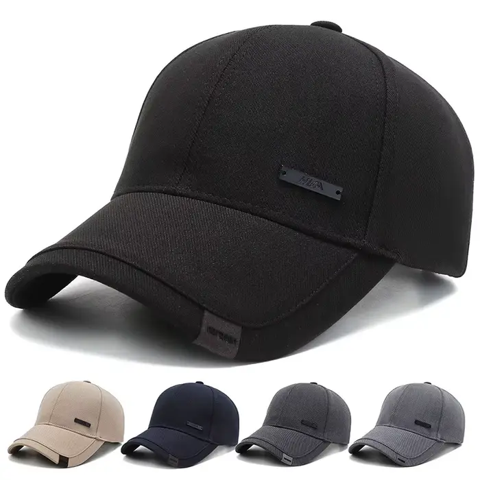 Casquettes de Baseball printemps et été pour hommes d'âge moyen et âgés-soleil-ombrage et Protection Simple décontracté réglable