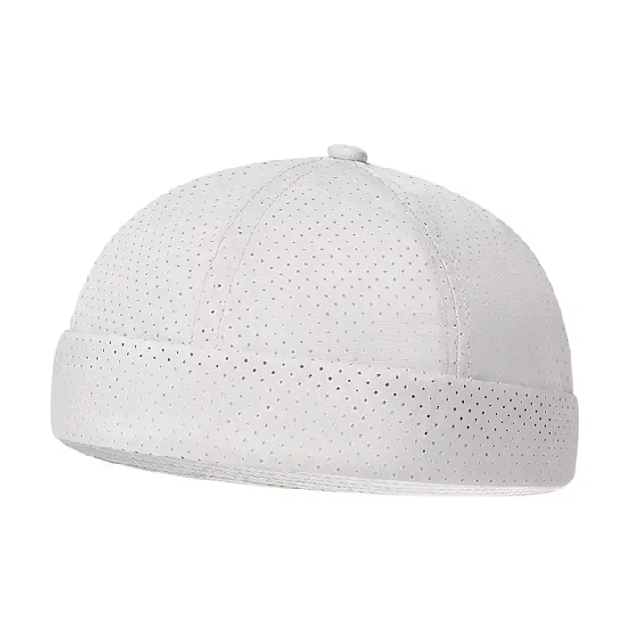 Bonnet pour homme sans visière, style Docker, respirant, à séchage rapide, en maille