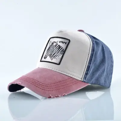Casquette de Baseball unisexe hommes femmes mode animaux broderie Snapback chapeau printemps été cot