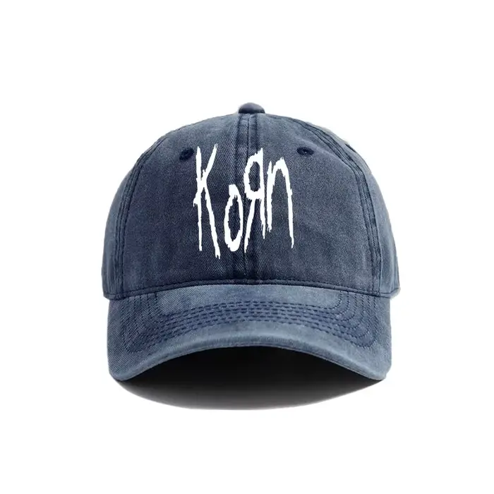 Korn casquette de Baseball chapeaux en détresse métal groupe de Rock casquette hommes rétro en plein