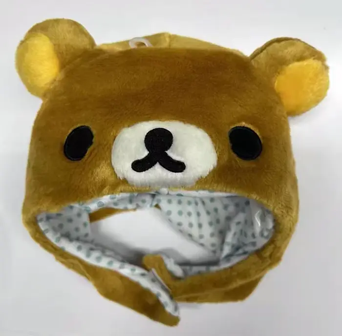 Rilakkuma Korilakkuma ours en peluche Ushanka chapeau Kawaii mignon chapeau d'hiver pour femmes fill
