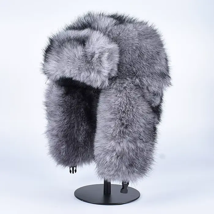 Chapeau de luxe russe en fausse fourrure pour femme, Ushanka 2026, automne-hiver, bonnet chaud pour 
