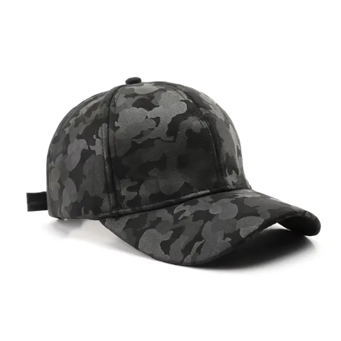Casquette de baseball camouflage FS Fashion pour hommes et femmes, gris-vert, style streetwear, casq