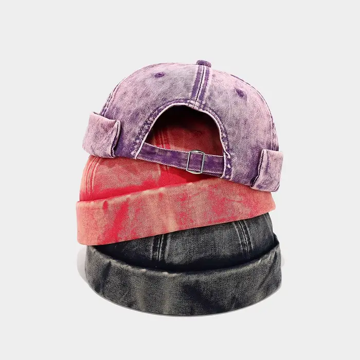 Casquette Docker en Coton Imprimé Quatre Saisons 2026