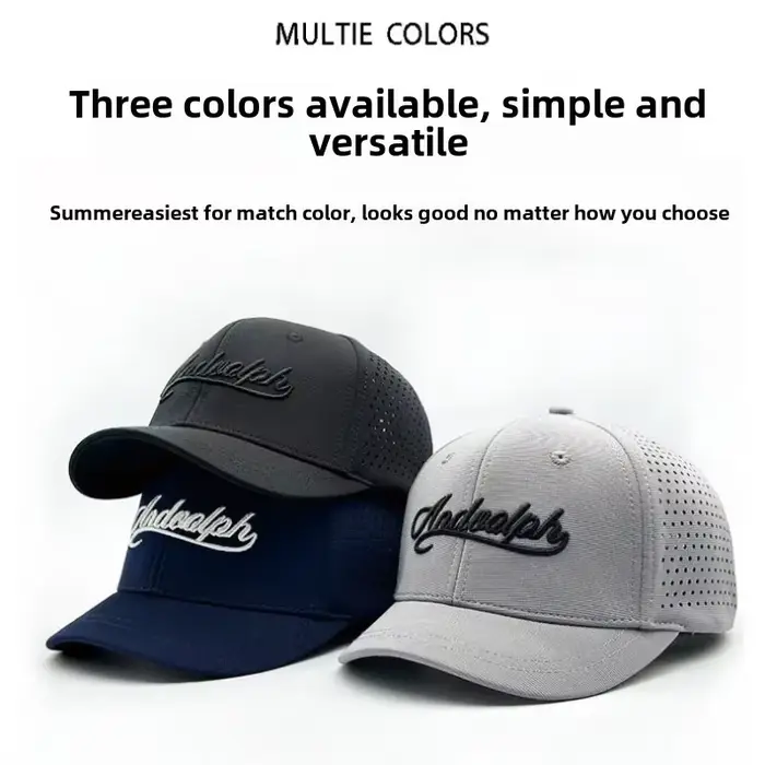 Casquette de baseball à grande tête pour femmes, polyester, lettres, style sport, ajustée, extensible, quatre saisons, décontracté, adulte