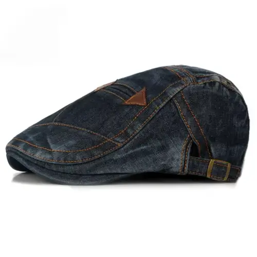 HT1195 mode printemps été jean béret chapeaux pour hommes femmes qualité décontracté unisexe Denim b