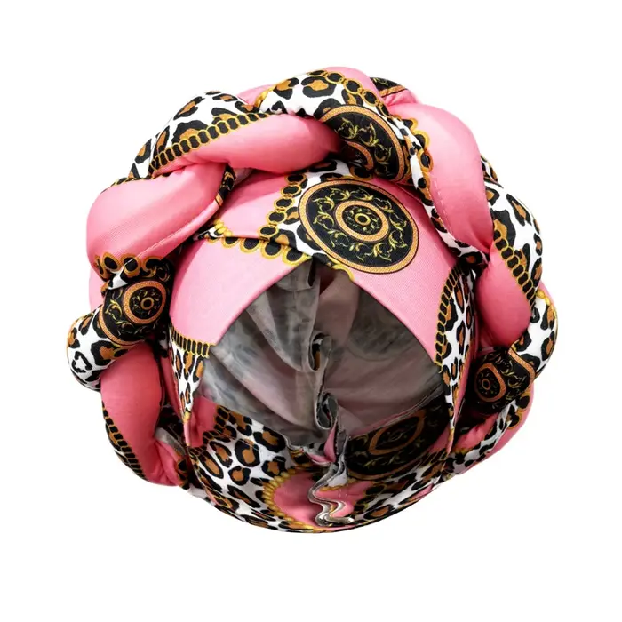 Bonnet africain pour femmes musulmanes, Turban, écharpe nigériane tressée, Hijab, couverture de chim