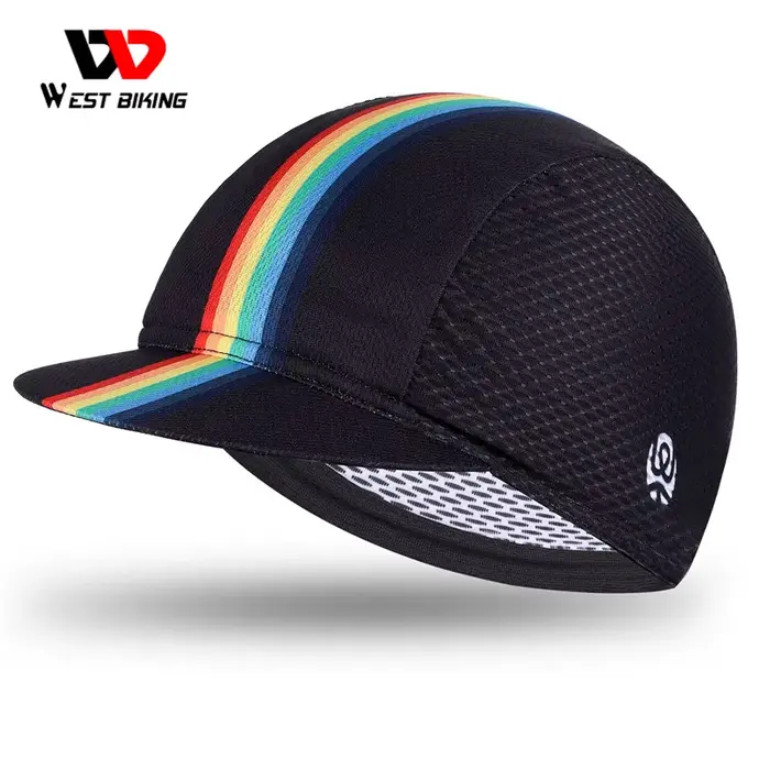 WEST BIKING-Casquette de sport respirante pour hommes et femmes, chapeau de vélo classique absorbant