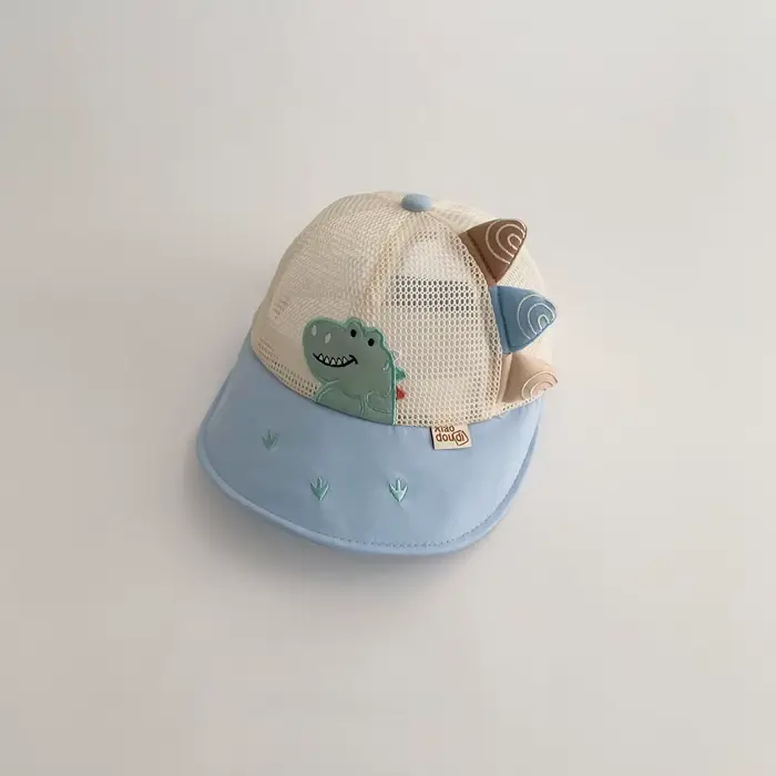 Chapeau d'été mignon pour bébé de 1 à 3 ans, casquette de baseball à motif animal, protection UV, po