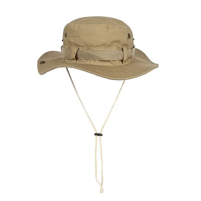 Chapeau de soleil pour homme, style bob, à large bord, avec protection de nuque, pour le jardin et l