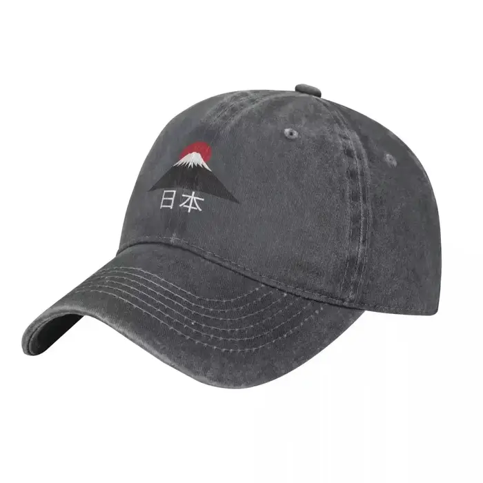 Casquette de Baseball japonaise Fuji Cool, casquette de camionneur, chapeau d'hiver à pompon pour ho