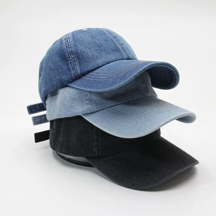 55-58 cm Denim coton casquette de Baseball Cowboy Jean chapeau papa camionneur