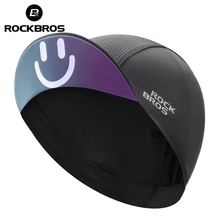 ROCKBROS-Casquette de cyclisme pour homme et femme, chapeau de sport, protection solaire, séchage ra