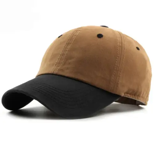 Casquette de baseball unie en toile de coton pour hommes et femmes, deux tons, Snapback, Sophia CasA