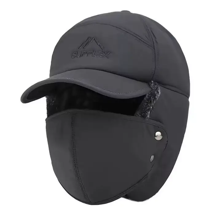 Chapeau de Baseball en fourrure artificielle épaisse et chaude pour hommes et femmes, chapeau de ski