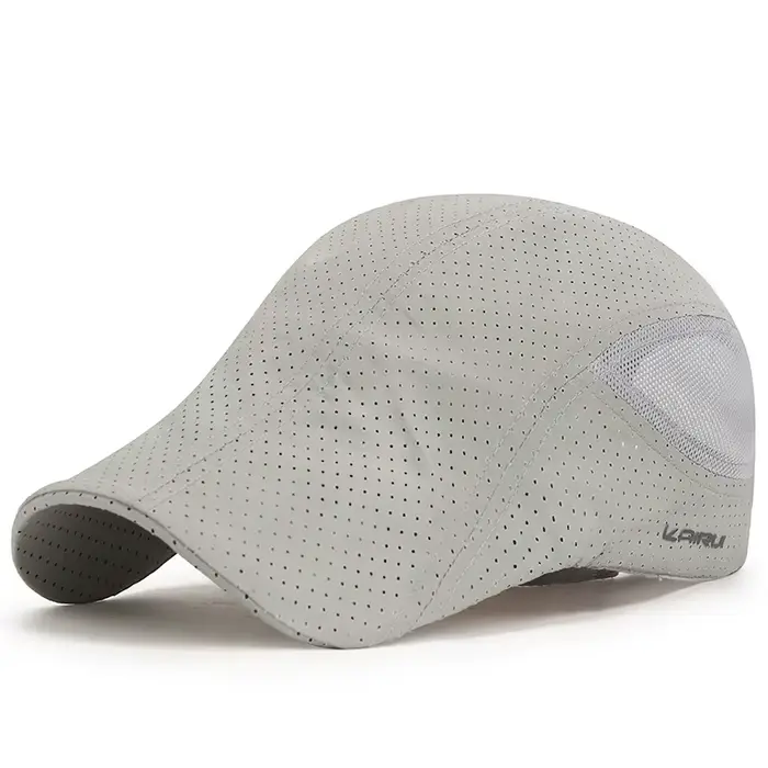 Nouveau Chapeau avant respirant perforé au Laser pour casquette Bailey pare-soleil pour hommes en ét