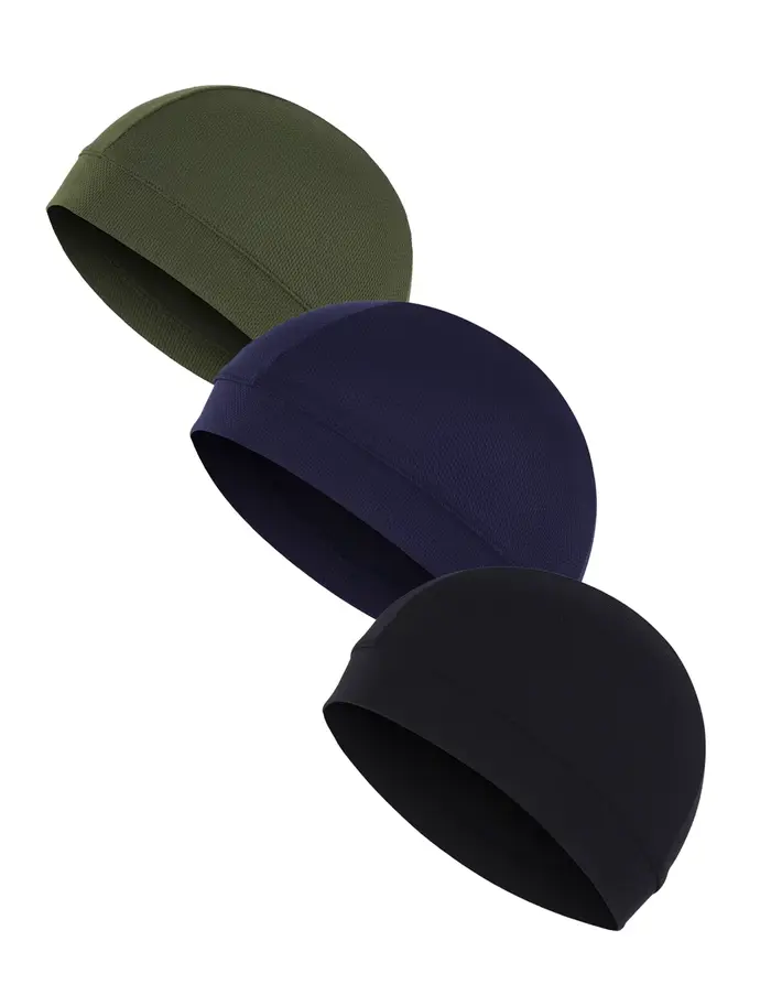 Bonnet uni style simple motif tête de mort pour hommes et femmes, bonnet décontracté respirant pour les sports de plein air polyvalent quatre saisons