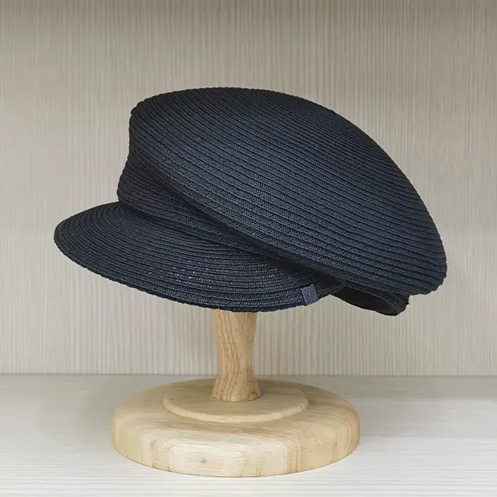 Chapeau de paille équestre pour femme, mode japonaise, rétro, loisirs, vacances, pare-soleil, luxe,