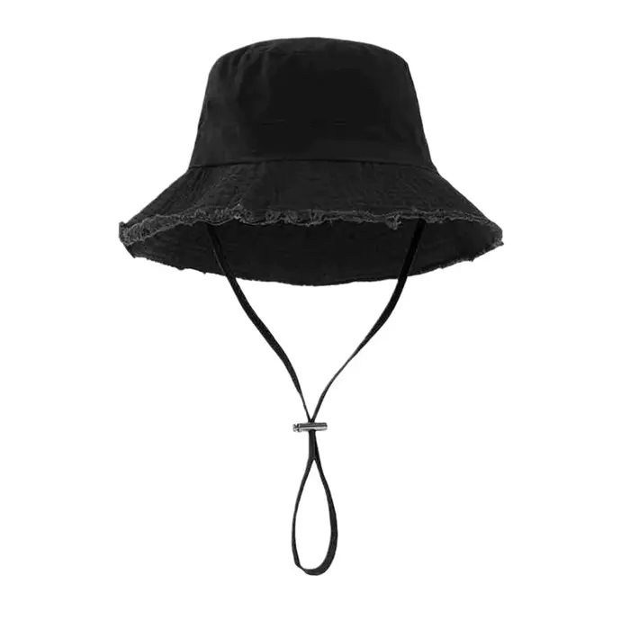 Casquette de pêcheur d'été pour femmes, kaki coréen, chapeau seau à larges bords, pare-soleil de pla