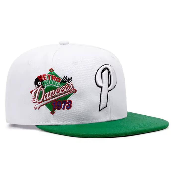 Nouvelle Casquette de Baseball 2026 à Bord Plat avec Lettre P Brodé 1973 sur le Côté, Décoration Quo