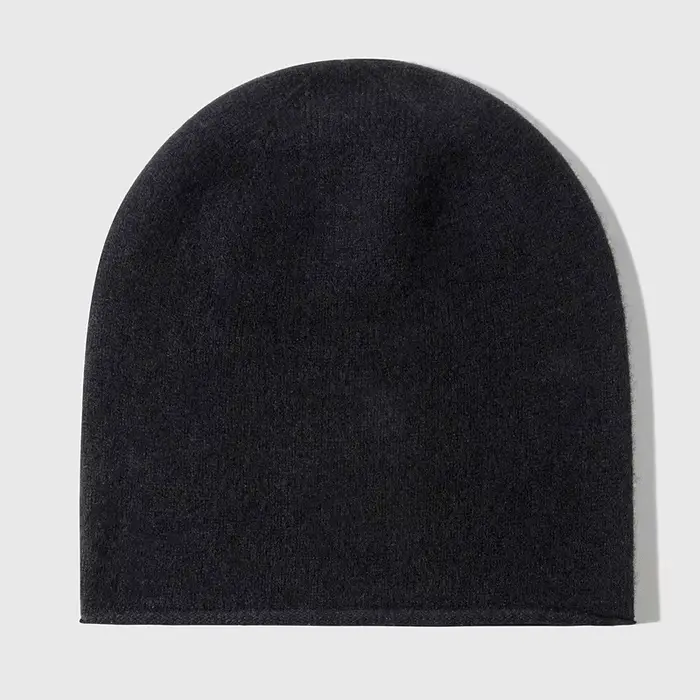 Bonnets en laine mérinos unisexe, chapeau pour femme, sans couture, automne et hiver