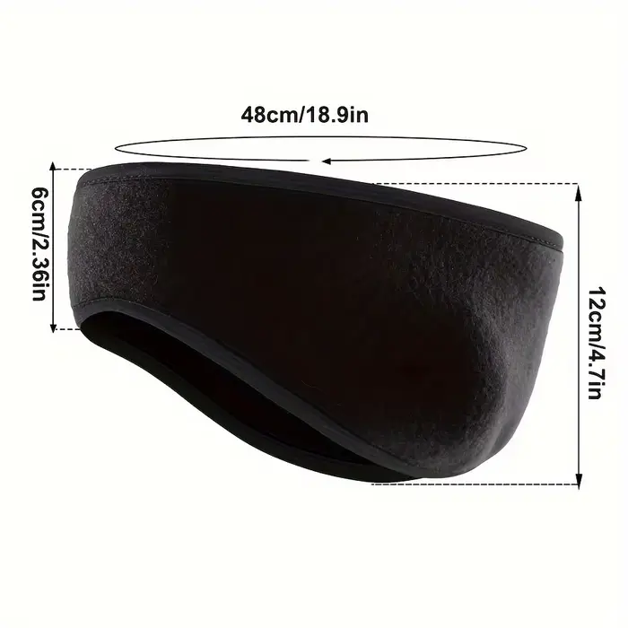 1 pièces cache-oreilles chauds unisexe hiver bandeau doux coupe-vent Protection des oreilles épaissi chaleur Sport