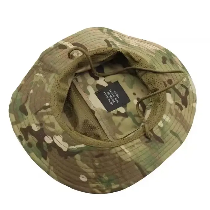 Casquette Bonnie Multicam Polyester Protection UV Randonnée Pêche Plein Air Occasions Spéciales